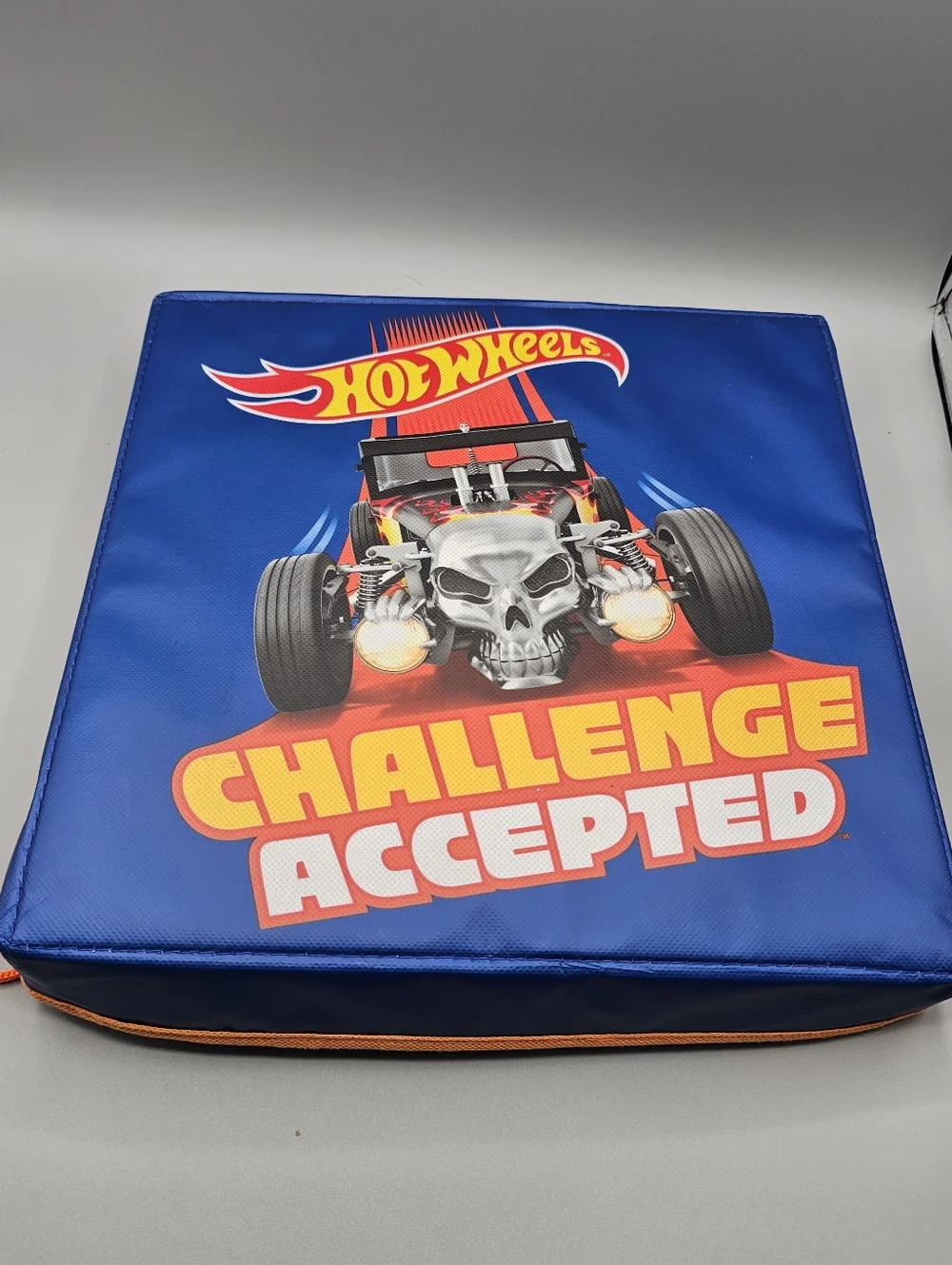 Hot Wheels ZipBin 300 Car Storage Cube Playmat Map Roads Collapsible Organizer